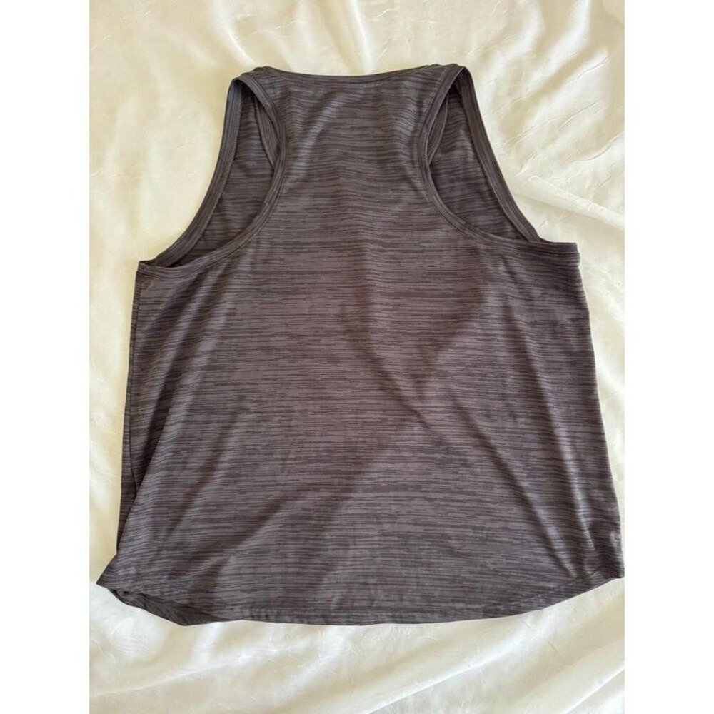 Nike Racerback Charcoal Miler Dri-FIT Yoga Tank - Size XL - Picture 3 of 6